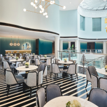 New Chinese Light Lavish Solid Wood Negotiation Table And Chairs Portfolio Sales Floor reception Department Custom furniture Modern minimalist dining chair