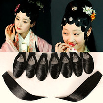 Xinyi costume opera wig Beijing opera seven-star patch new Li Yugang reverse headdress ancient wind Liu Haiban sideburns