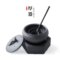 Volcanic stone tea maker with lid Ceramic household electric ceramic stove Black tea Puer tea stove High temperature kettle set