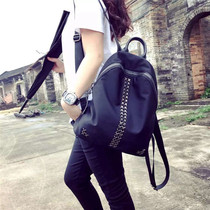 Tide brand 2021 New Oxford cloth shoulder bag female large capacity Korean version of Joker backpack women simple travel canvas bag