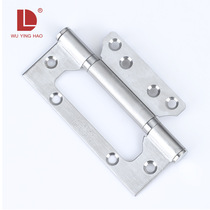 Thickened stainless steel mother hinge wholesale mute wooden door 4 inch 5 inch mother hinge slotting-free door and window accessories