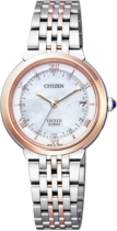 Citizen male and female couples wedding watch watch six radio waves ES1054-58W ES1055-55W