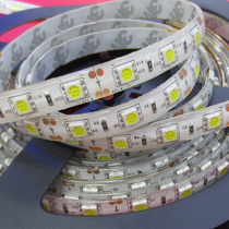 5050 patch low pressure 12V volt bare plate drop glue waterproof LED light with monochrome light strip white light warm white 60 light bead