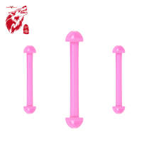 American Red Wolf Color Competitive Lead Leather Holder Small Number Table Fishing Gadget for Fishing Accessories