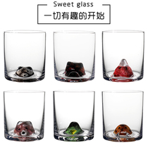 Douyin same Net red ins wind crystal glass home creative animal water Cup foreign wine glass whiskey beer glass