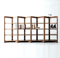 Bookshelf shelf creative personality screen landing bookshelf folding simple display shelf Bogo shelf