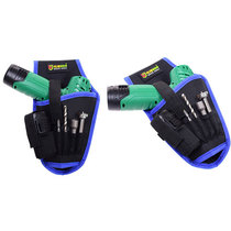 Tool running bag electrician charging drill bag thick hand drill bag canvas Oxford cloth bag Lithium electric drill running bag hanging