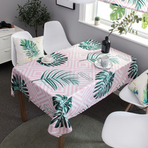 Clear cabin washing machine Nordic refrigerator cover cloth tea table Bins cloth art net red table cloth rectangular home