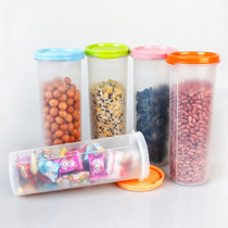 Four Tupperware 890ml dry goods storage boxes storage boxes plastic sealed snack cans