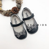 Spot Paobinno Pabino womens shoes baby baby sheepskin shoes leather bow Princess leather shoes