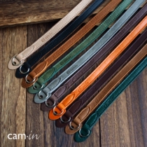 cam-in manual retro cow leather micro-single-phase machine braces genuine leather shoulder strap suitable for Sony Leica Fuji