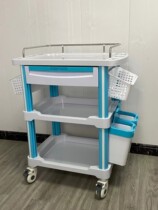 Thickened new Ankang drawer small replacement medicine rescue car care beauty trolley instrument table infusion tool car