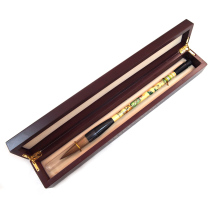 (Special for gift-Chinese time-honored brands-Top Ten famous brands-high-end) Shanghai Zhou Huchen brush wolf suit big letter line script Chinese painting adult professional calligraphy high-grade good Lake pen