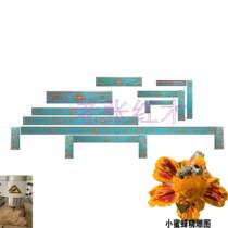 Baton dental plate footed TV cabinet large bed such as imagery head big running sofa foot grayscale Sandalwood Carvings