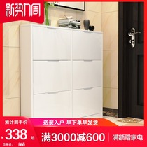  Senya ultra-thin shoe cabinet dust-proof paint dump shoe cabinet Simple modern paint shoe cabinet large-capacity upgrade