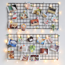  Grid photo wall decoration frame hanging wall grid shelf