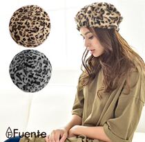 Export Japanese single 2020 winter New beret Lady insBAO WEN rabbit hair painter hat female hat