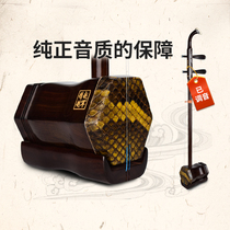 Zhao Jun mahogany erhu musical instrument beginner factory direct entry zero basic huqin high volume performance