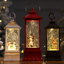 Christmas wishing lamp Decorative lamp Desktop decoration Household decoration Music box scene decoration Christmas decorations
