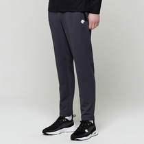DESCENTE Disant Korea season mens elastic waist lace-up black slim quick-drying sports trousers