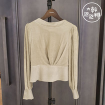 Discount Big Korean bubble sugar MICHAA Korean Gen 2020 Winter 100 lap casual shirt MIKA-WBL-220