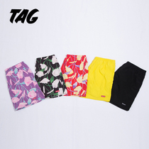 Spot Supreme Nylon Water Short Nylon beach flower sports shorts small logo