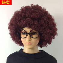 Exploding Head Wig to blame Joker headgear for funny props colorful wig sets kindergarten performance area materials