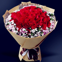 Red Rose Weifang City High Density City of Changyi Qingzhou City Anqiu City Shouguang City Tongcheng Birthday Fresh Flower Shop Express