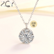 925 sterling silver necklace female choker 2020 new Chao Net red light luxury niche design feel pendant to send girlfriend