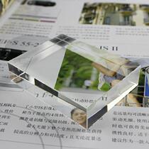 Jewelry Exhibition Bench Bay Square Cosmetic Frame Walnut Swing Piece Shelf Accessories Jade Display Crystal Pendulum base