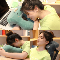 Student Groveling Afternoon Nap Pillow First Grade Children Groveling Pillow Dual Purpose Table Sleeping Theorist Portable Elementary School Students Holding Pillows