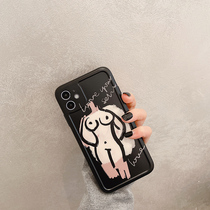 Abstract art oil painting for Huawei mate30pro mobile phone case p40por all-inclusive nova5 anti-drop p30p personality novo6 creative mete Net red nove