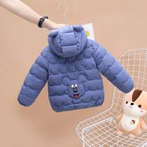 2020 new autumn and winter childrens down cotton jacket inner cotton padded jacket small children boys and girls baby warm cotton coat