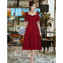 Pregnant woman toast brides with bridal summer red wedding gown wedding gown engagement dress and dress woman big code fat mm cover