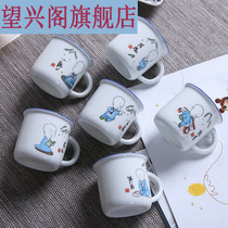 Tea Cup ceramics 6 kung fu small tea cup tea cup tea set household tea cup Dehua white porcelain cup small new