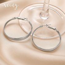 Winy earbuds Ear Nail Ear Accessories Silver-Japan-ROK Personalities 100 Hitch Yofashion Net Red Temperament Superior