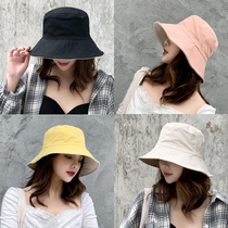 Fishermans hat childrens summer ins Korean version of Joker Leisure Network Red Day literary art face sunscreen sun hat sun hat girl