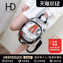 HEANEDUCK bag 2021 new bag backpack fashion foreign style popular leather large capacity backpack female