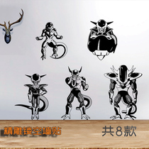  Dragon Ball Dragon Ball Super Frisa Frisa Japanese manga personality wall stickers Dormitory stickers stickers Car stickers Bedroom