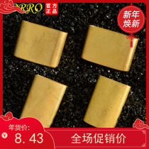 Zorro shaped old nine door 506 540 502 520 brass hairy shell kerosene lighter DIY carved copper shell