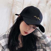 Hat female cap Korean version of Joker Net red ins Street tide card leisure couple black sunshade baseball cap man