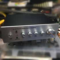 New fiber optic coaxial DTSAC3 dual decoding digital 5 1 power amplifier DTS power amplifier True 5 1 independent power amplifier