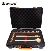 WEDO dimension AL101F aluminum bronze explosion-proof 1 2 square 13-piece sleeve set custom