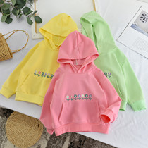 Girl Long Sleeve Autumn Sweatshirt Cute Clothes Mid-Children Early Autumn Ocean Clothing New 2020 Lianhood Korean version blouses