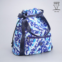 FIDODIDO new multipurpose womens handbag handheld double shoulder bag casual canvas oxford cloth commute small backpack fashion