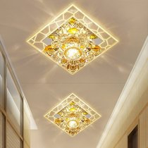 Square Aisle Light Creative Corridor Lamp Genguan Light Living Room Spotlight Led Ceiling Light Bull Eyellamp Crystal Silo Lamp