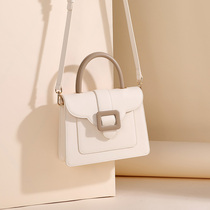 Element Summer Handbag Bag Women 2021 Fashion 100 Hitch Satchel Satchel Advanced Sensation Niche Design Small Square Bag