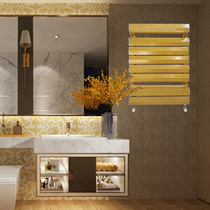  Copper and aluminum bathroom radiator bathroom radiator wall-mounted copper and aluminum composite small backpack heating plumbing toilet