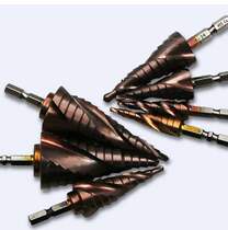 Stainless steel multifunctional reamer m35 co cobalt-containing material high hardness step drill hexagon handle pagoda drill bit