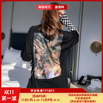 FOG FEAR OF GOD double line ESSENTIALS flower short sleeve photo frame print high street loose T-shirt men tide